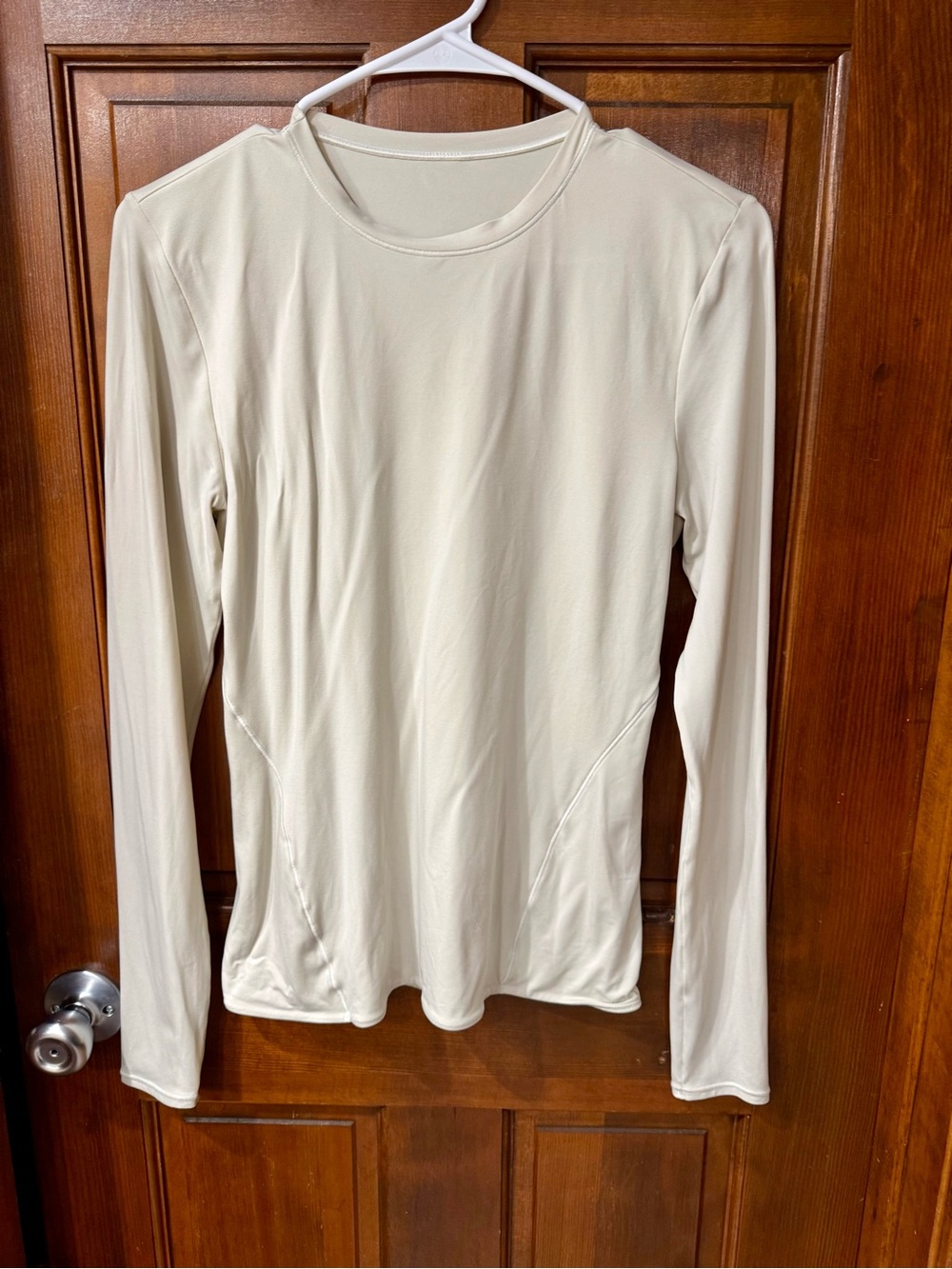 Lululemon Women's Long Sleeve Crewneck Top - Cream